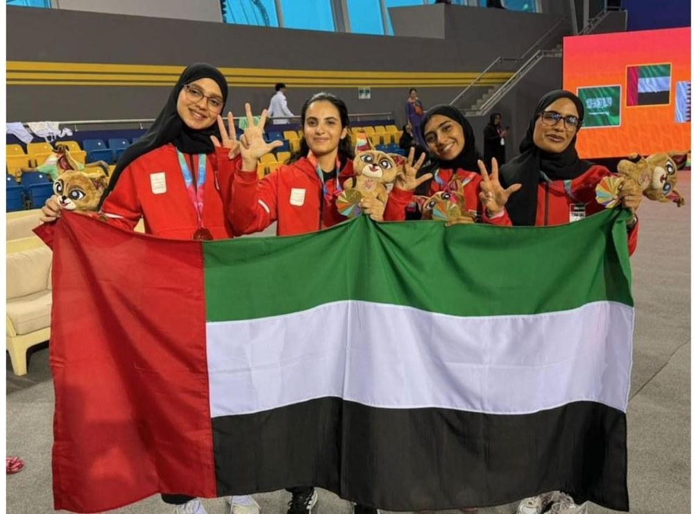 UAE fencing team concludes Gulf Games participation with 7 medals